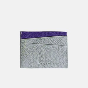 Songmont Card Holder Grey / Purple | CANADA FOTPID