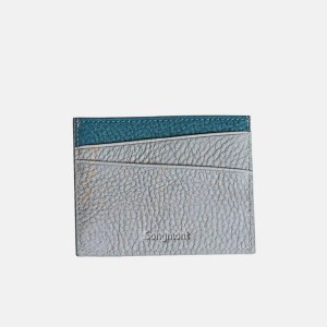 Songmont Card Holder Grey / Turquoise | CANADA VTXHKM