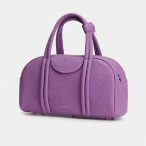 Songmont Medium Bowling Crossbody Bag Lavender | CANADA ZFIMHV