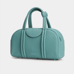 Songmont Medium Bowling Crossbody Bag Turquoise | CANADA WOHUPQ