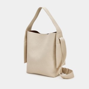 Songmont Medium Drippy Tote Bag White | CANADA KVNLDR