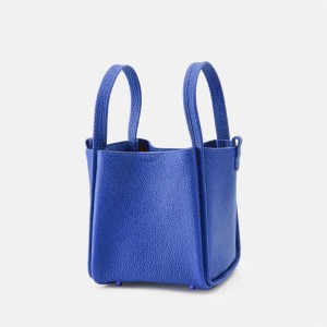 Songmont Medium Song Bucket Bag Blue | CANADA LBKFGQ