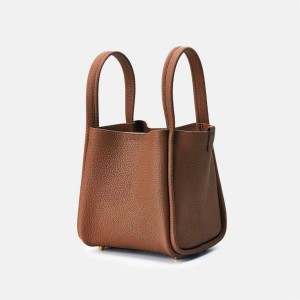 Songmont Medium Song Bucket Bag Brown | CANADA KQNUIL