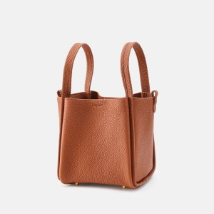 Songmont Medium Song Bucket Bag Brown | CANADA BCEIUR