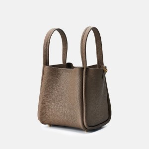 Songmont Medium Song Bucket Bag Brown | CANADA KGXQRB