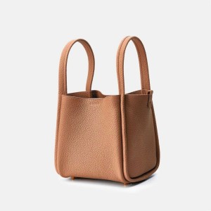 Songmont Medium Song Bucket Bag Light Brown | CANADA JIHKDE