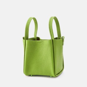 Songmont Medium Song Bucket Bag Light Green | CANADA ZLMHGW