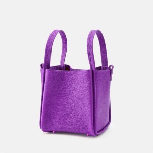 Songmont Medium Song Bucket Bag Purple | CANADA IAHFLG