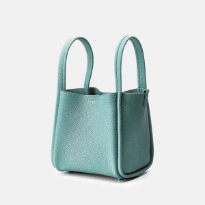 Songmont Medium Song Bucket Bag Turquoise | CANADA JTIWGS