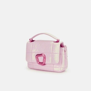 Songmont Mini Chocolate Shoulder Bag Pink | CANADA ZEHOGI