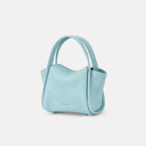 Songmont Mini Song Bucket Bag Light Blue | CANADA SUIZWT