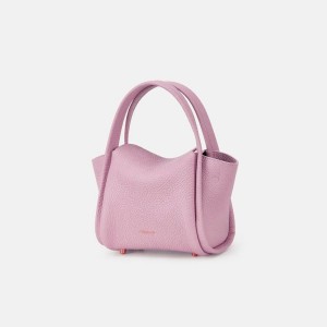 Songmont Mini Song Bucket Bag Pink | CANADA SXQOUC