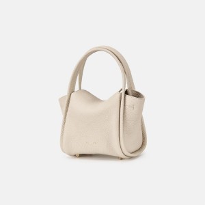 Songmont Mini Song Bucket Bag White | CANADA OAMSEG