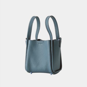 Songmont Small Song Bucket Bag Blue | CANADA VWSMLY