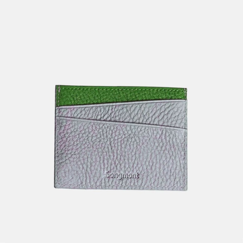 Songmont Card Holder Grey / Green | CANADA IMBRYN