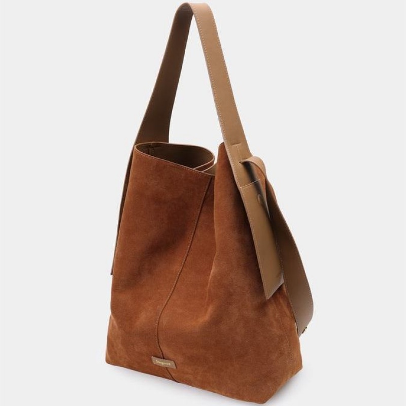 Songmont Large Drippy Tote Bag Brown | CANADA LODRZV