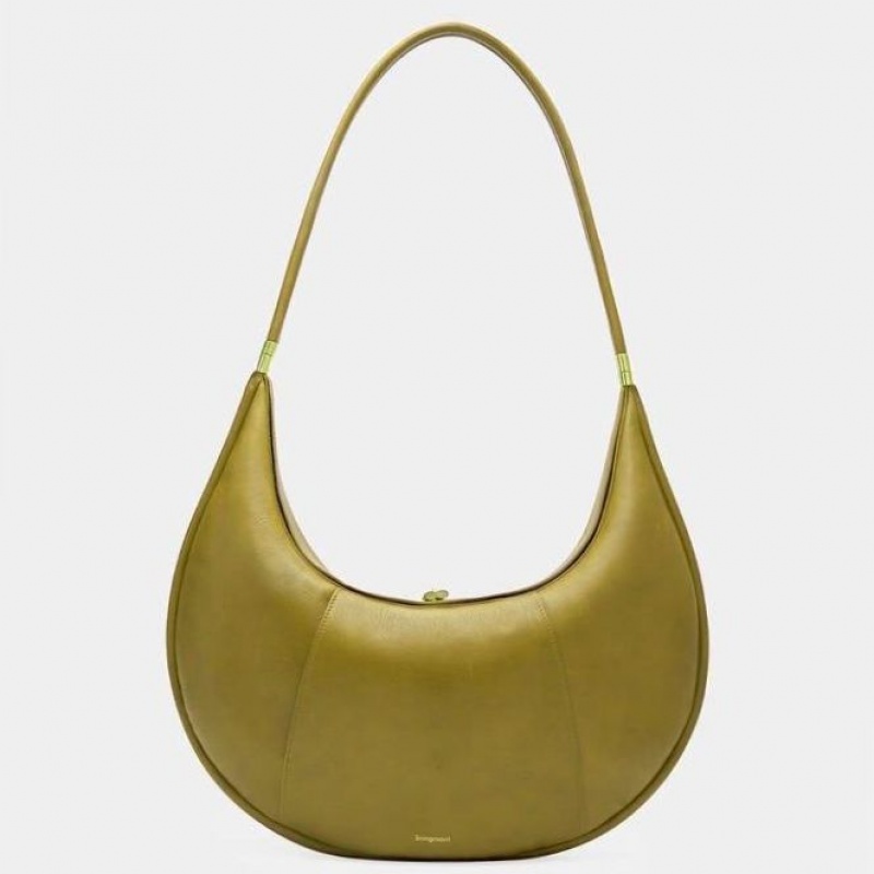 Songmont Large Luna Bag Gold | CANADA KSMOBX