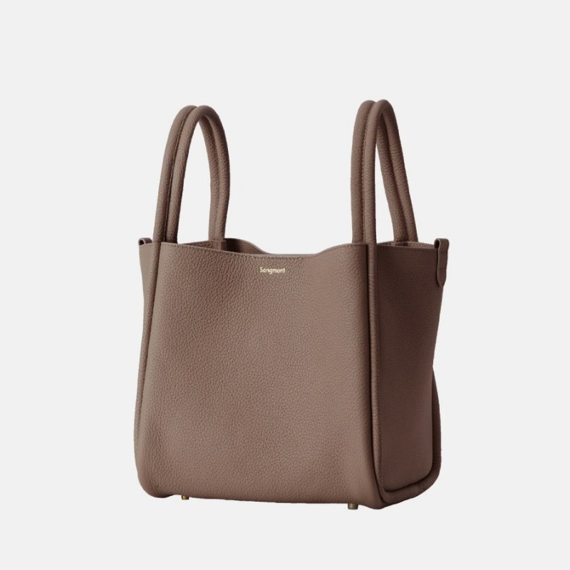 Songmont Large Song Bucket Bag Brown | CANADA CFWTOX