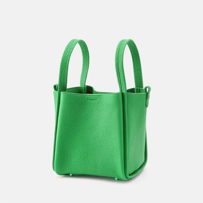 Songmont Medium Song Bucket Bag Green | CANADA XSIHBZ