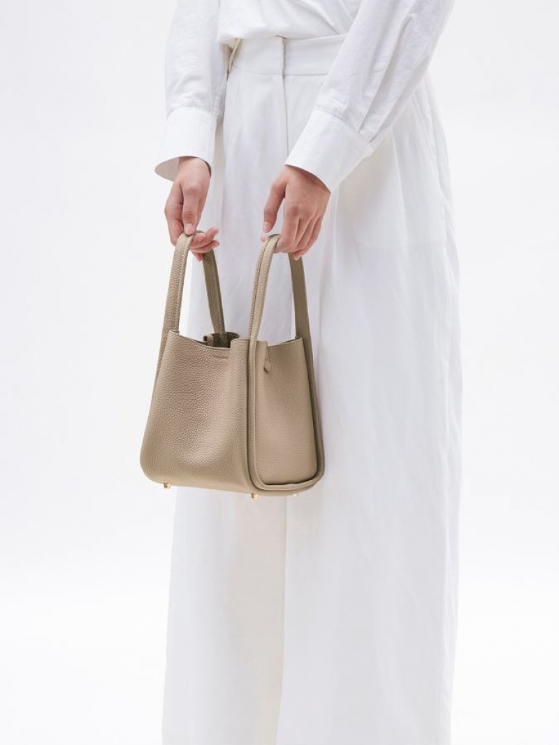 Songmont Medium Song Bucket Bag Khaki | CANADA HPDXAQ