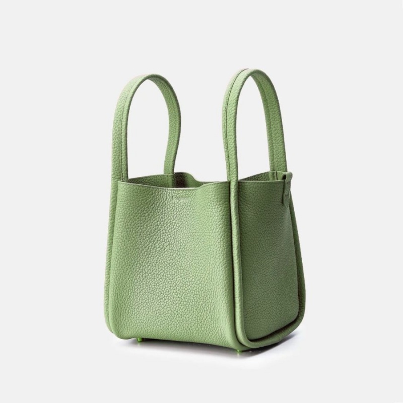 Songmont Medium Song Bucket Bag Light Green | CANADA LXBRYC