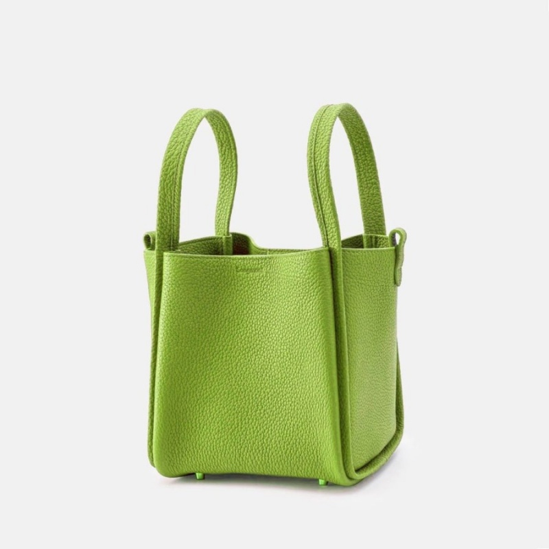 Songmont Medium Song Bucket Bag Light Green | CANADA ZLMHGW