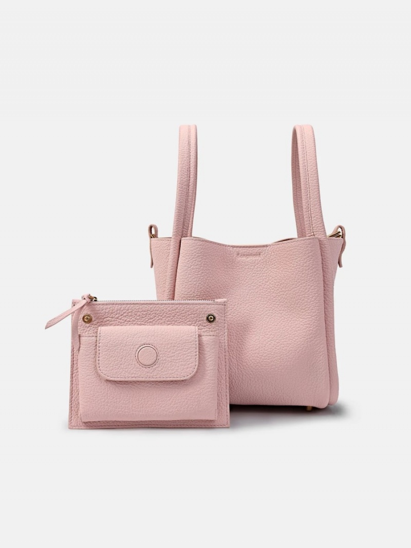 Songmont Medium Song Bucket Bag Pink | CANADA VBLIQZ