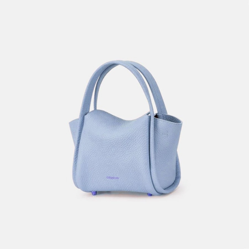 Songmont Mini Song Bucket Bag Light Blue | CANADA ODETQU