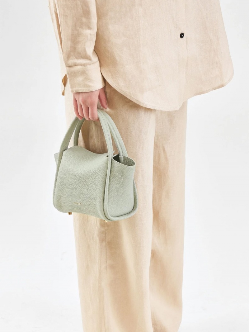 Songmont Mini Song Bucket Bag Mint | CANADA KJOAZF