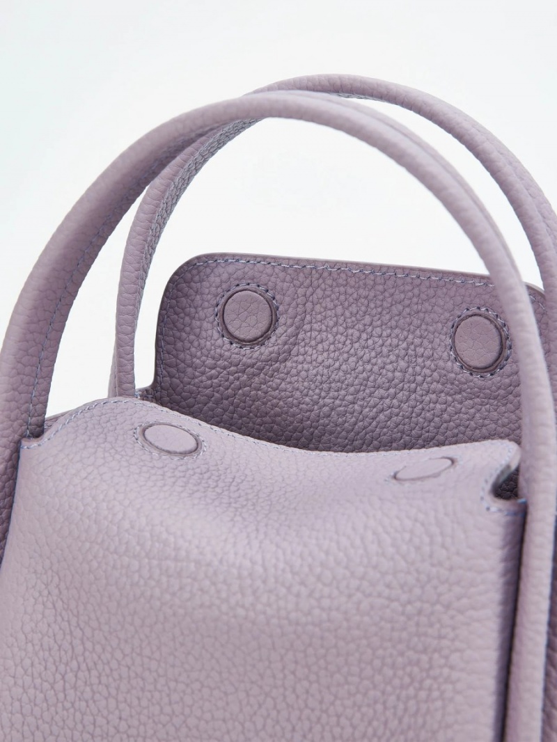 Songmont Mini Song Bucket Bag Purple | CANADA RJXZCY