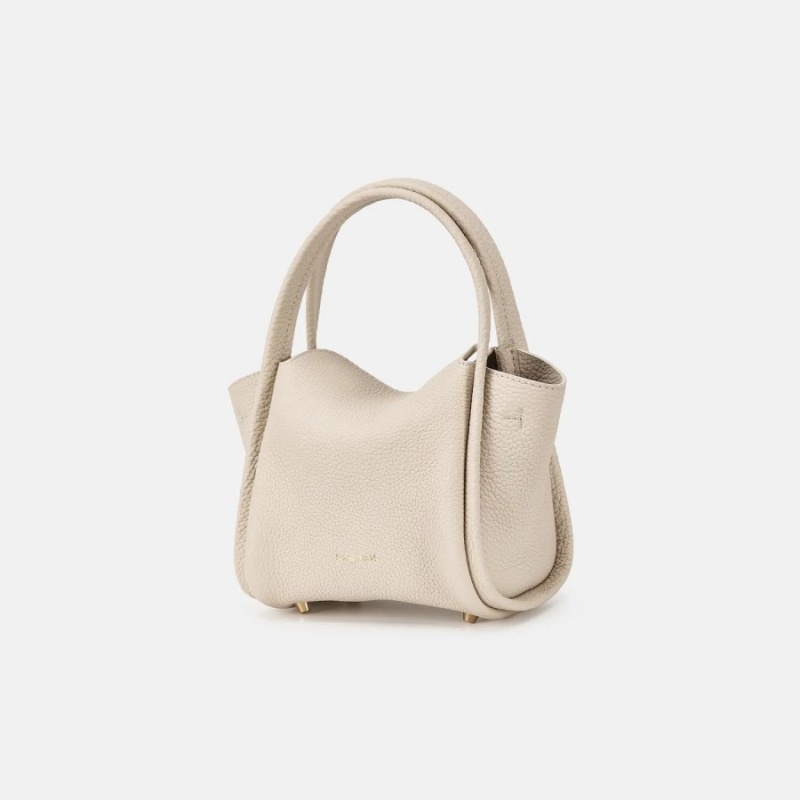 Songmont Mini Song Bucket Bag White | CANADA OAMSEG