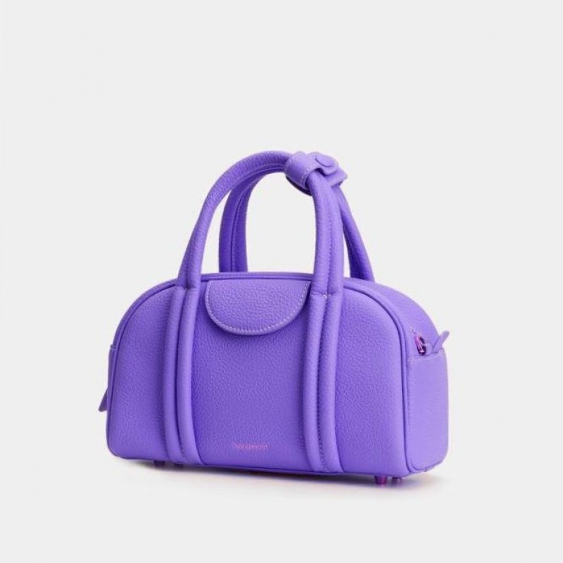 Songmont Small Bowling Crossbody Bag Lavender | CANADA GCFEPI