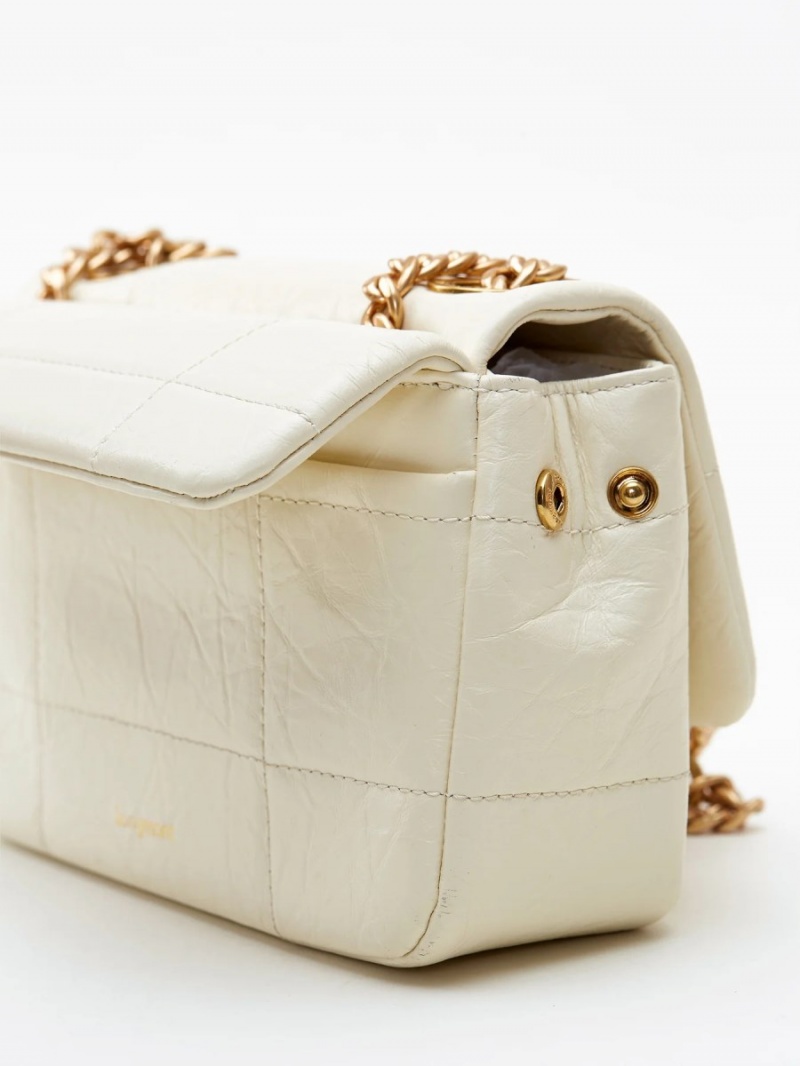 Songmont Small Chocolate Shoulder Bag White | CANADA LHADJF