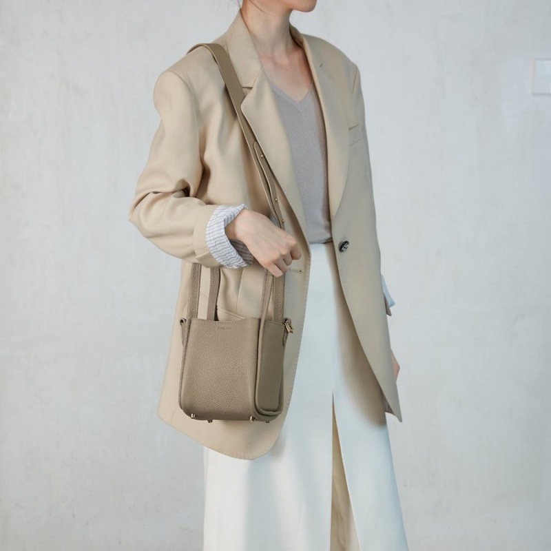 Songmont Small Song Bucket Bag Khaki | CANADA VMWZDS