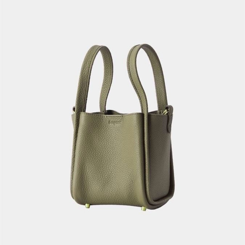 Songmont Small Song Bucket Bag Olive | CANADA WTERFV